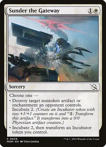 Sunder the Gateway - mom Spoiler