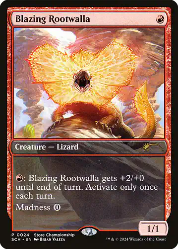 Blazing Rootwalla - sch Spoiler