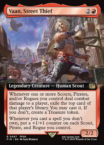 Vaan, Street Thief - fin Spoiler