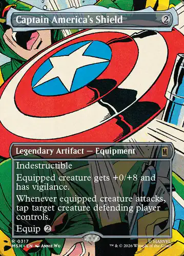 Captain America's Shield - msh Spoiler