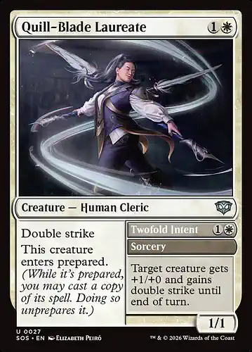 Quill-Blade Laureate - sos Spoiler