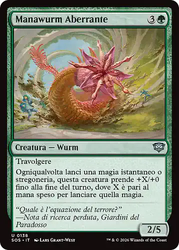 Aberrant Manawurm - sos Spoiler