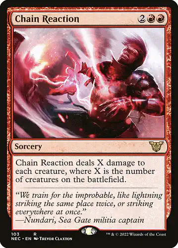 Chain Reaction - nec Spoiler