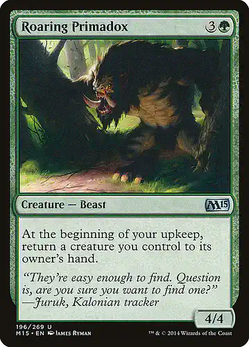 Roaring Primadox - m15 Spoiler