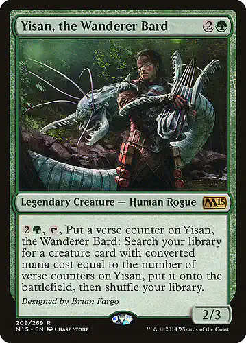 Yisan, the Wanderer Bard - m15 Spoiler