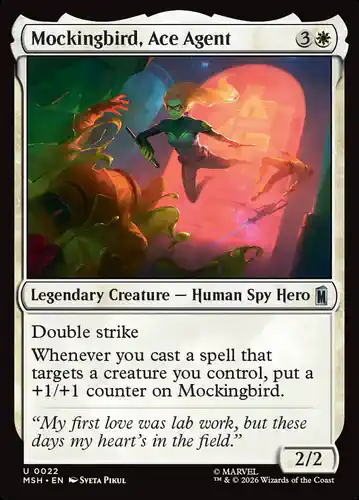 Mockingbird, Ace Agent - msh Spoiler