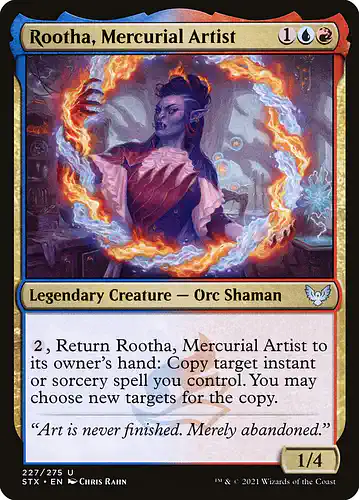Rootha, Mercurial Artist - stx Spoiler