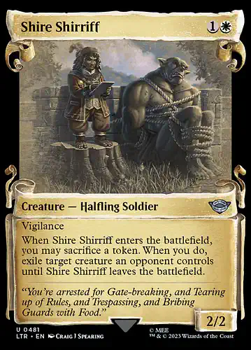 Shire Shirriff - ltr Spoiler
