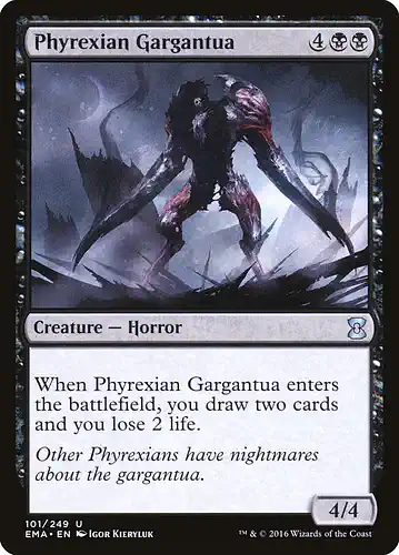 Phyrexian Gargantua - ema Spoiler