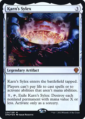 Karn's Sylex - dmu Spoiler