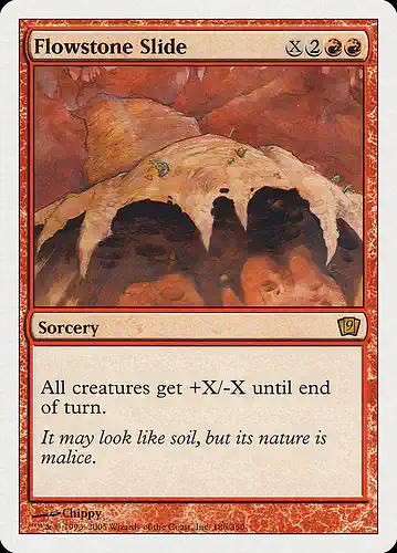 Flowstone Slide - 9ed Spoiler
