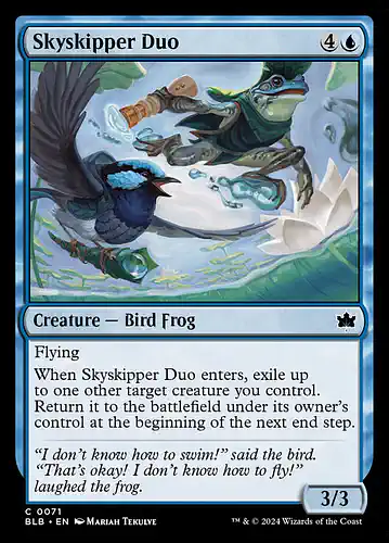 Skyskipper Duo - blb Spoiler