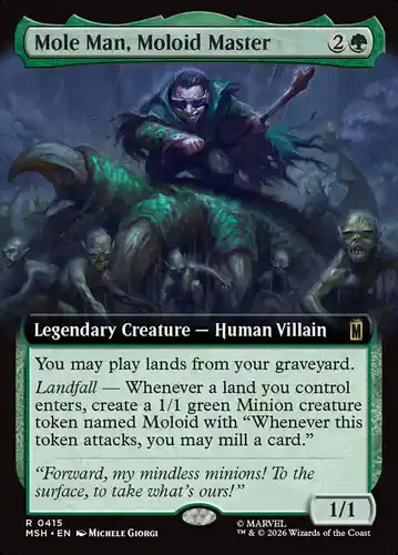 Mole Man, Moloid Master - msh Spoiler