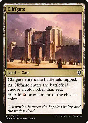 Cliffgate - clb Spoiler