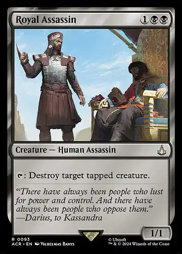 Royal Assassin - acr Spoiler