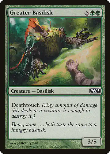 Greater Basilisk - m11 Spoiler