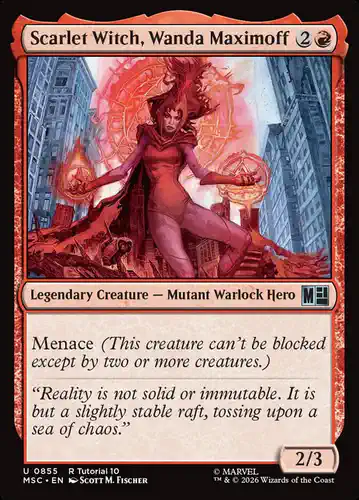 Scarlet Witch, Wanda Maximoff - msc Spoiler