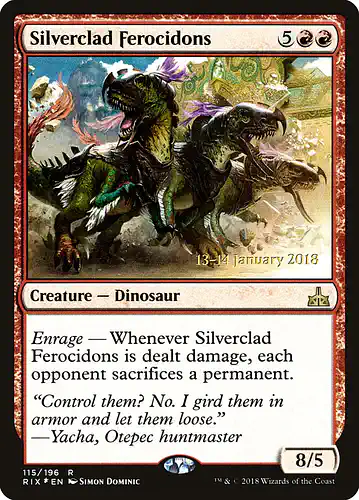 Silverclad Ferocidons - rix Spoiler
