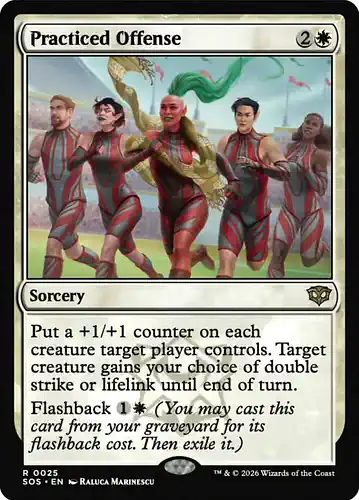 Practiced Offense - sos Spoiler