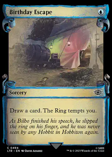 Birthday Escape - ltr Spoiler