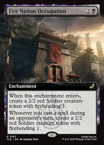 Fire Nation Occupation - tle Spoiler