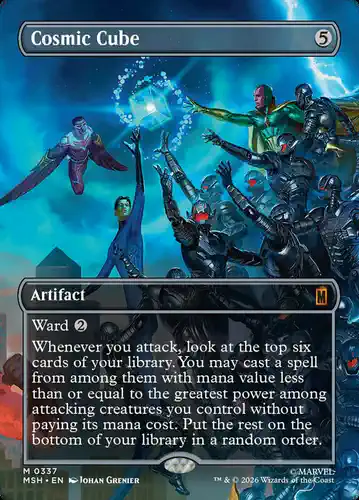 Cosmic Cube - msh Spoiler