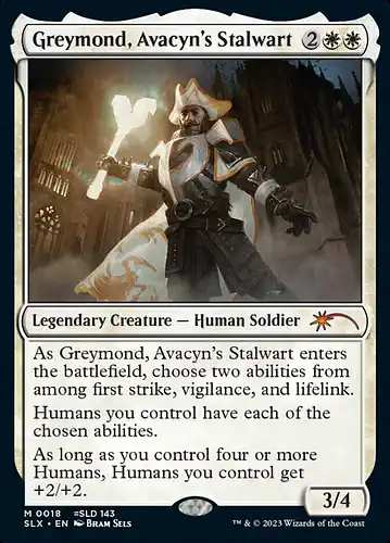 Greymond, Avacyn's Stalwart - slx Spoiler