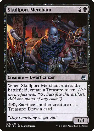 Skullport Merchant - afr Spoiler
