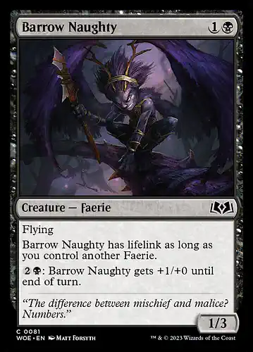 Barrow Naughty - woe Spoiler