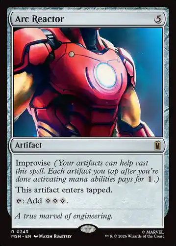 Arc Reactor - msh Spoiler