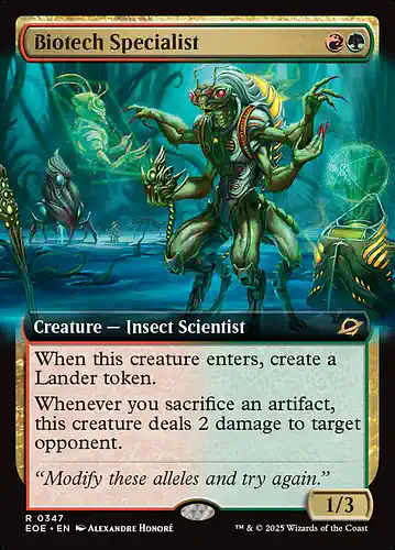 Biotech Specialist - eoe Spoiler