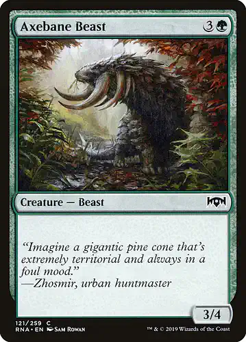 Axebane Beast - rna Spoiler