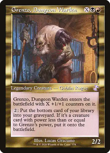 Grenzo, Dungeon Warden - tsr Spoiler