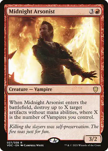 Midnight Arsonist - voc Spoiler