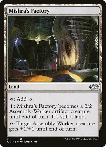 Mishra's Factory - j22 Spoiler