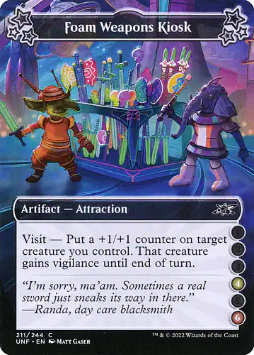 Foam Weapons Kiosk - unf Spoiler