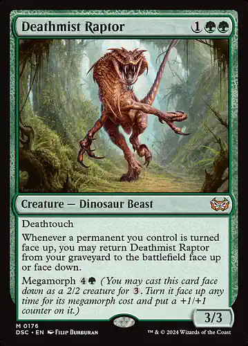 Deathmist Raptor - dsc Spoiler