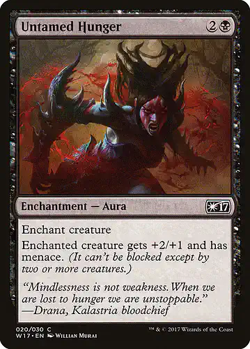 Untamed Hunger - w17 Spoiler