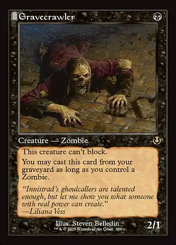 Gravecrawler - inr Spoiler