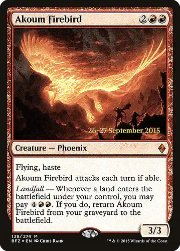 Akoum Firebird - bfz Spoiler