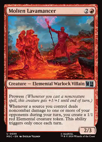 Molten Lavamancer - msc Spoiler