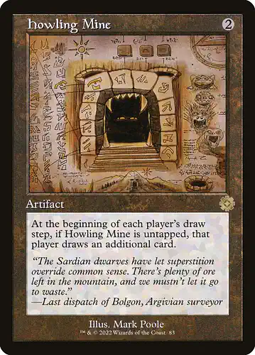 Howling Mine - brr Spoiler