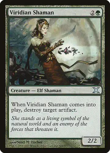 Viridian Shaman - 10e Spoiler