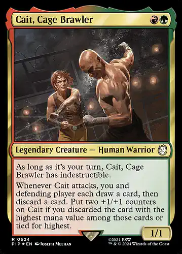 Cait, Cage Brawler - pip Spoiler
