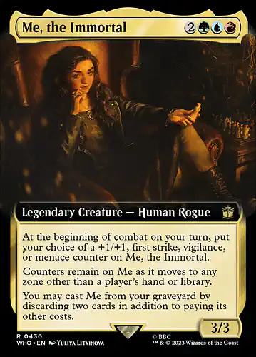 Me, the Immortal - who Spoiler