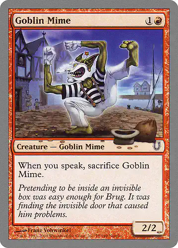 Goblin Mime - unh Spoiler