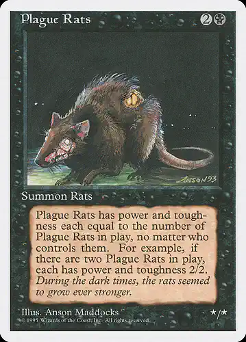 Plague Rats - 4ed Spoiler