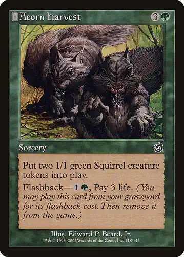 Acorn Harvest - tor Spoiler