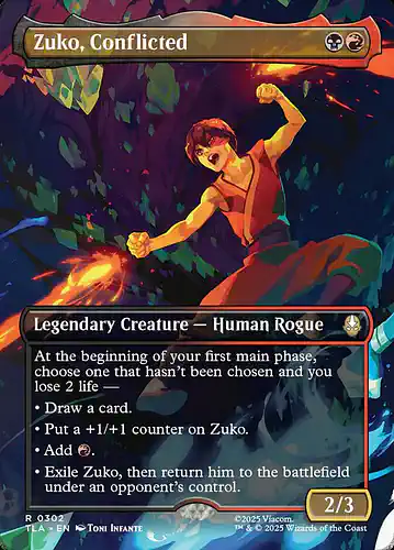 Zuko, Conflicted - tla Spoiler