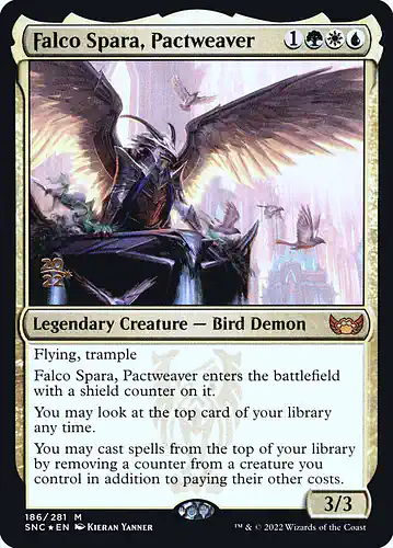 Falco Spara, Pactweaver - snc Spoiler
